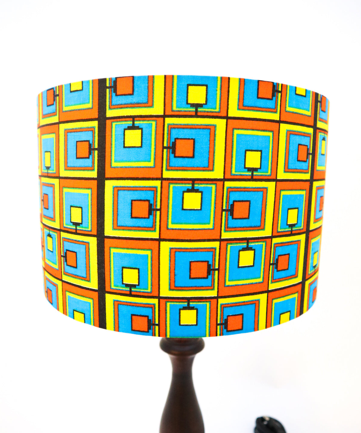 African textile Lamp 106-4