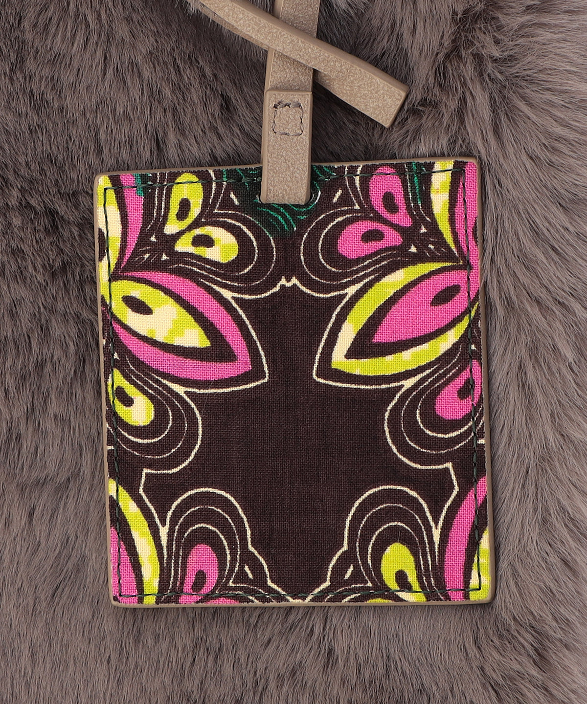 Eco Fur Convenience Bag (Small) GREIGE