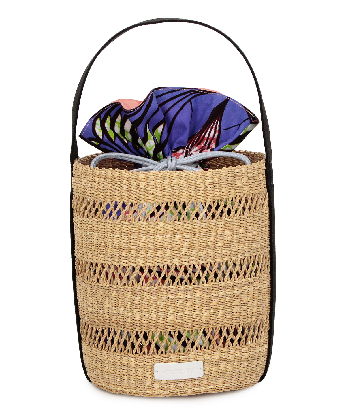 Mesh Tube Basket BLACK