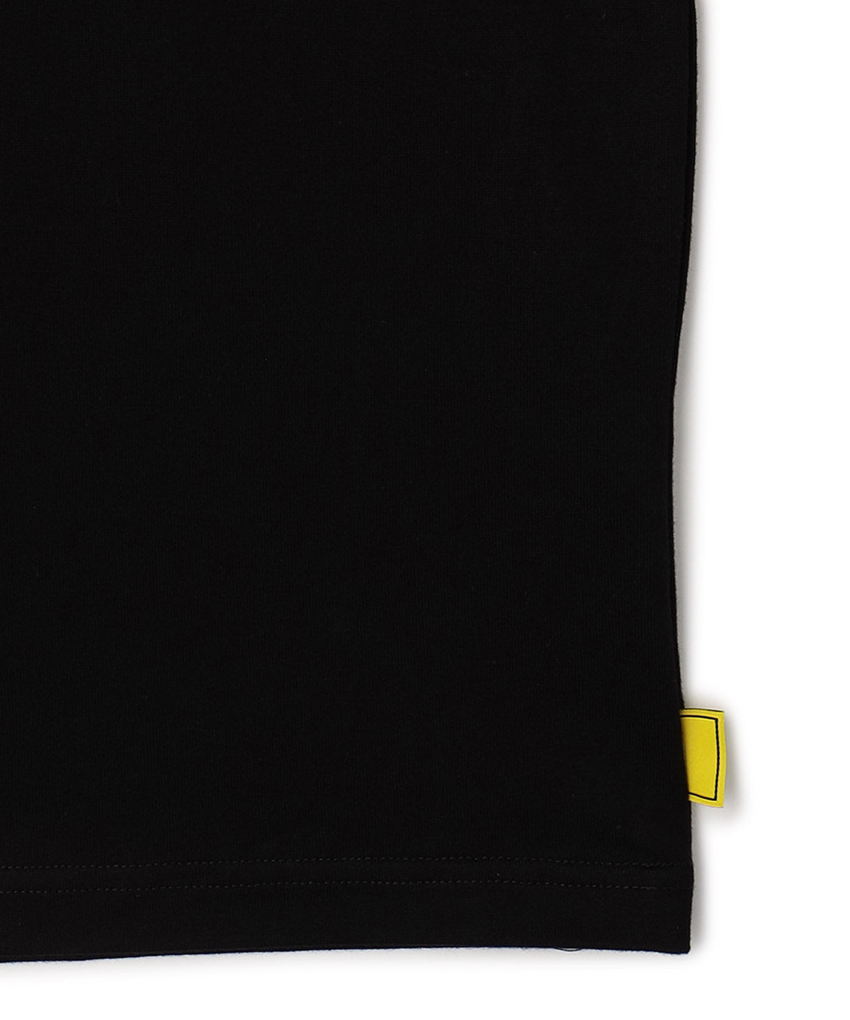 T-shirts Textile Collage Morning Blossom BLACK