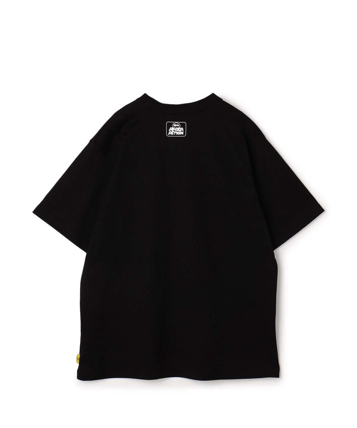 T-shirts Textile Collage Morning Blossom BLACK
