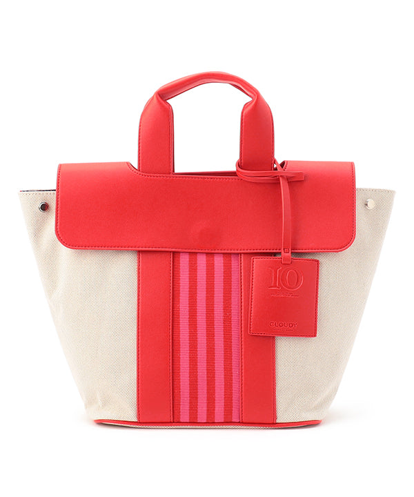 Two Tone Kente Bag (Medium) RED