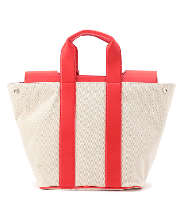 Two Tone Kente Bag (Medium) RED