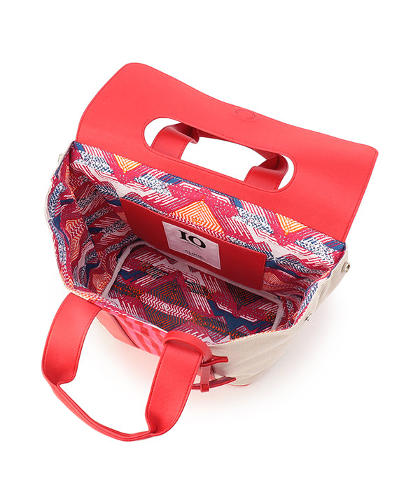 Two Tone Kente Bag (Medium) RED