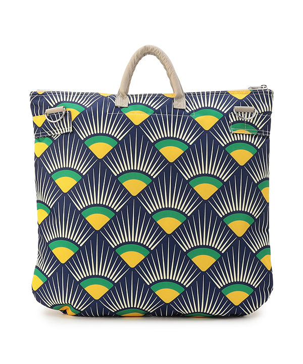 Printed Helmet Bag (Large)BEIGE