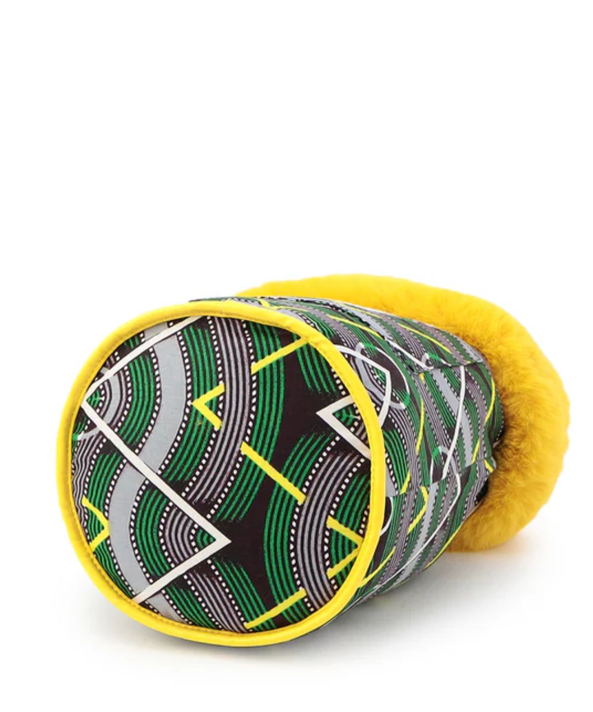 エコファードローストリングバッグ(Mサイズ) イエロー