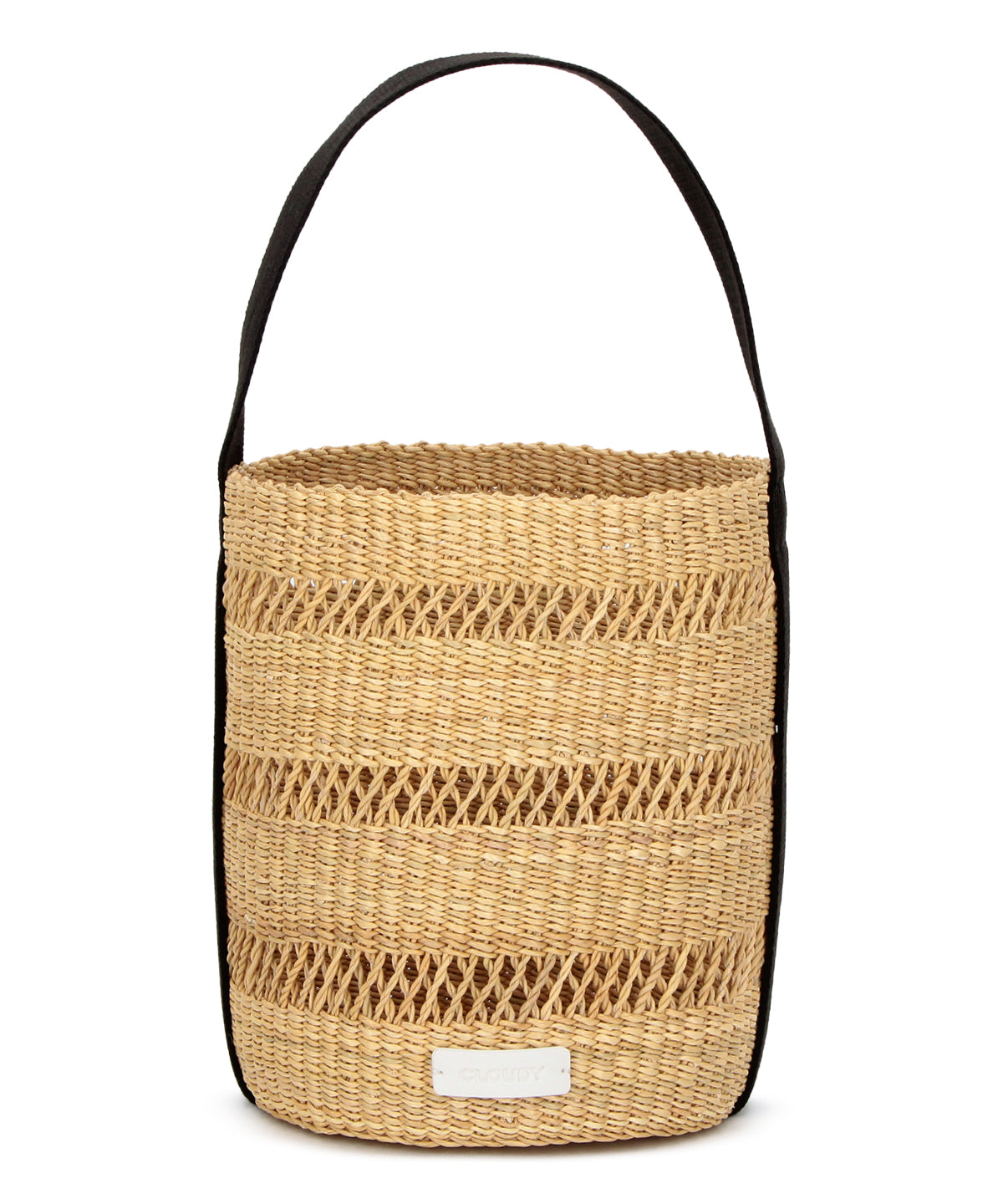Mesh Tube Basket BLACK