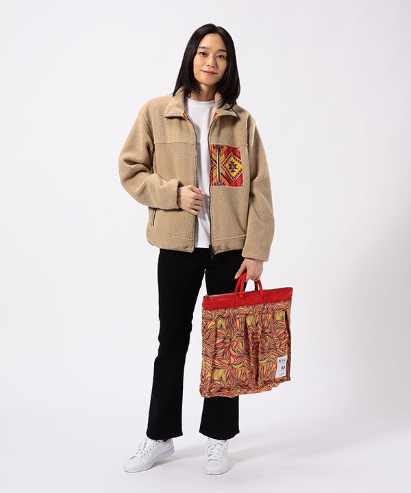 Printed Helmet Bag (Large)BEIGE