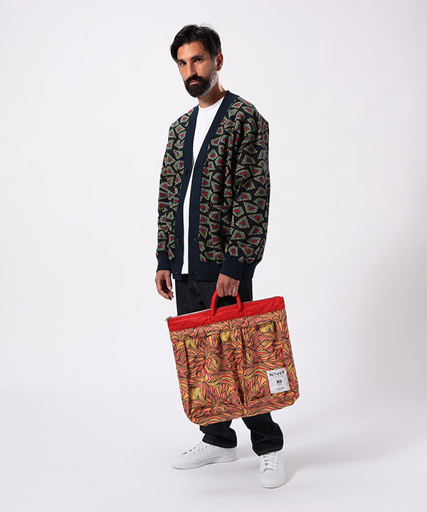 Printed Helmet Bag (Large)BEIGE