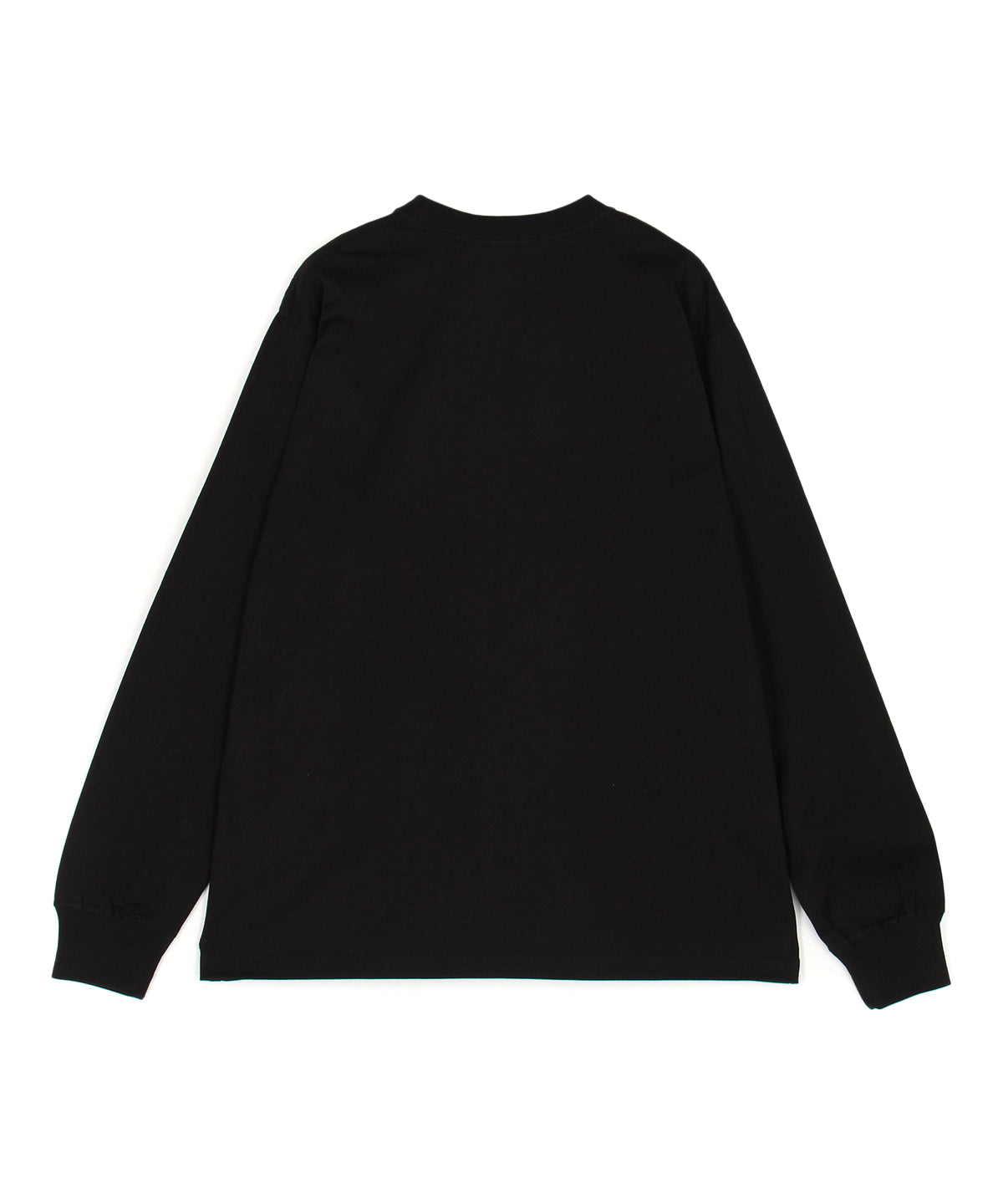 プリントロングTシャツ THIS IS OUR CLOUDY ブラック
