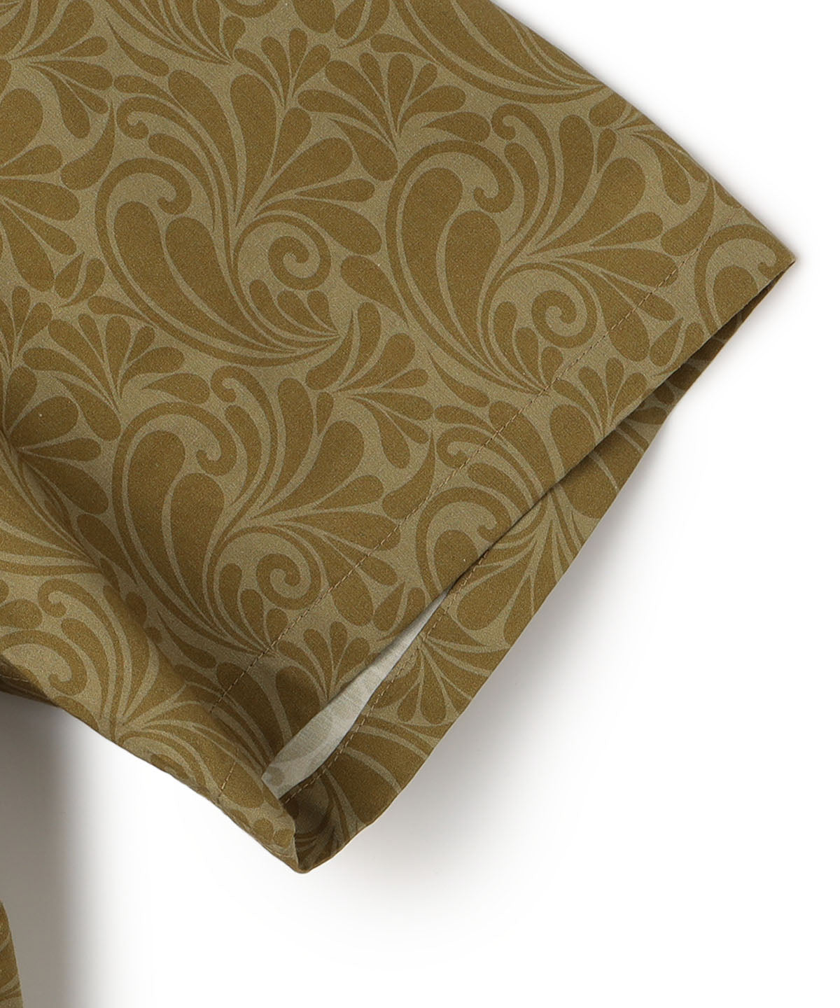 African Textile Shirt BROWN