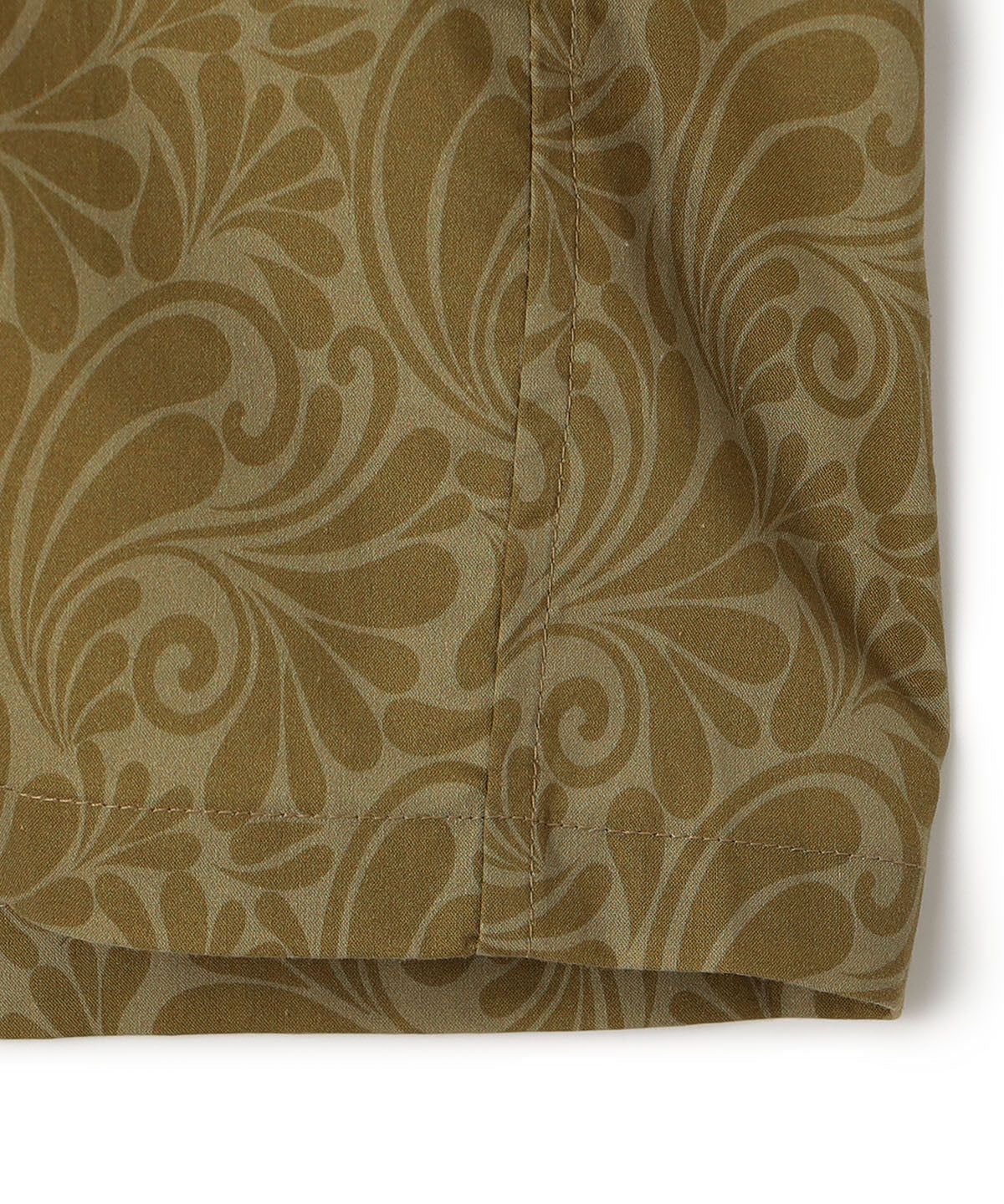 African Textile Shirt BROWN