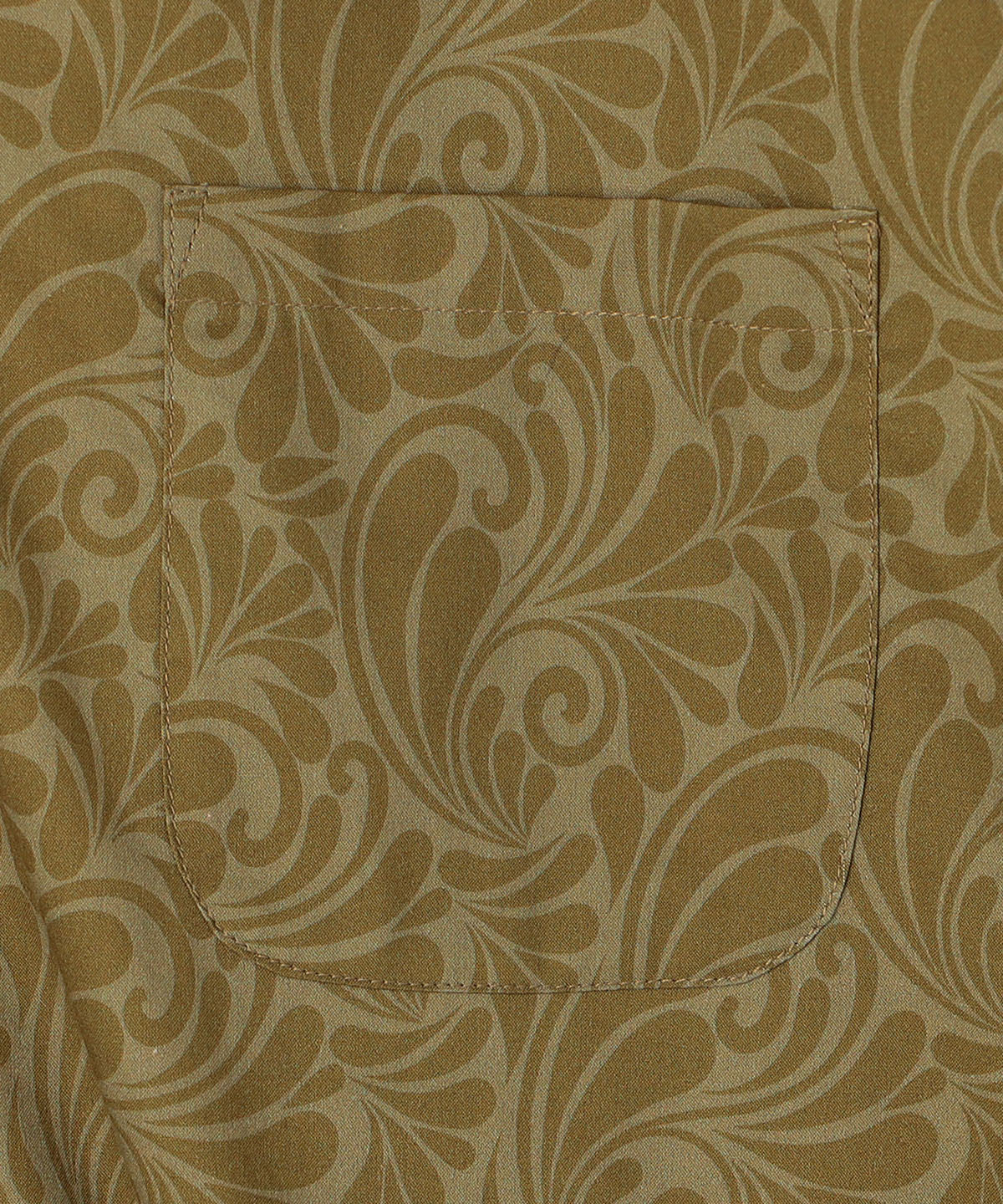 African Textile Shirt BROWN