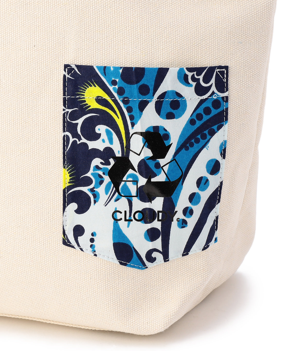 Recycled Canvas Tote SAX Medium