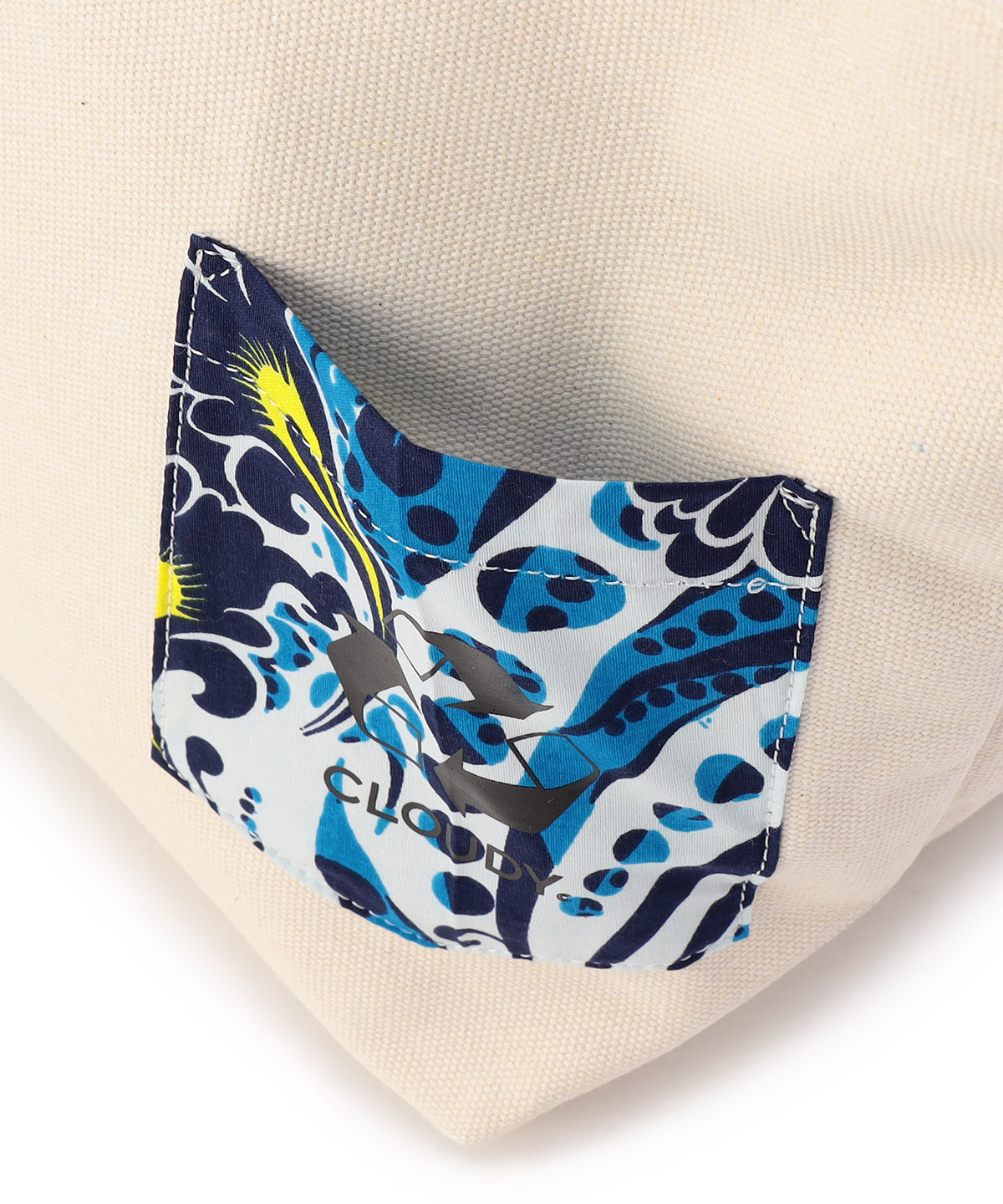 Recycled Canvas Tote SAX Medium