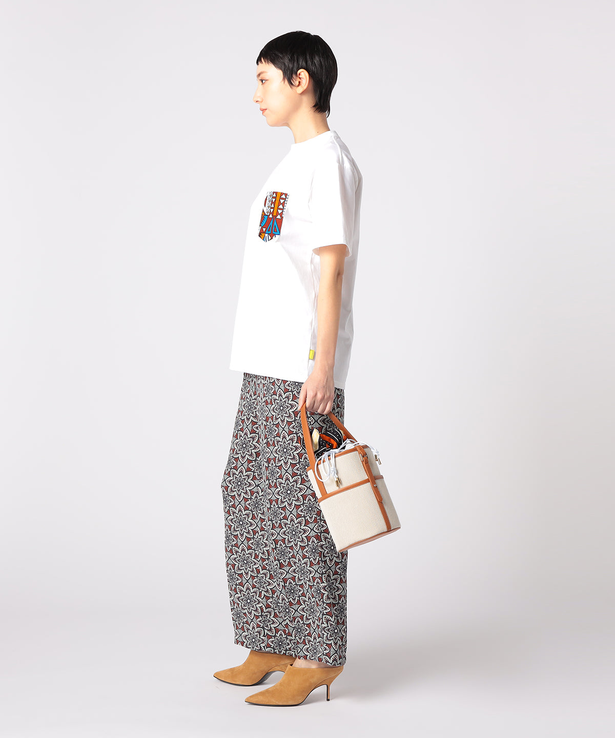 Belt Tube Bag BEIGE