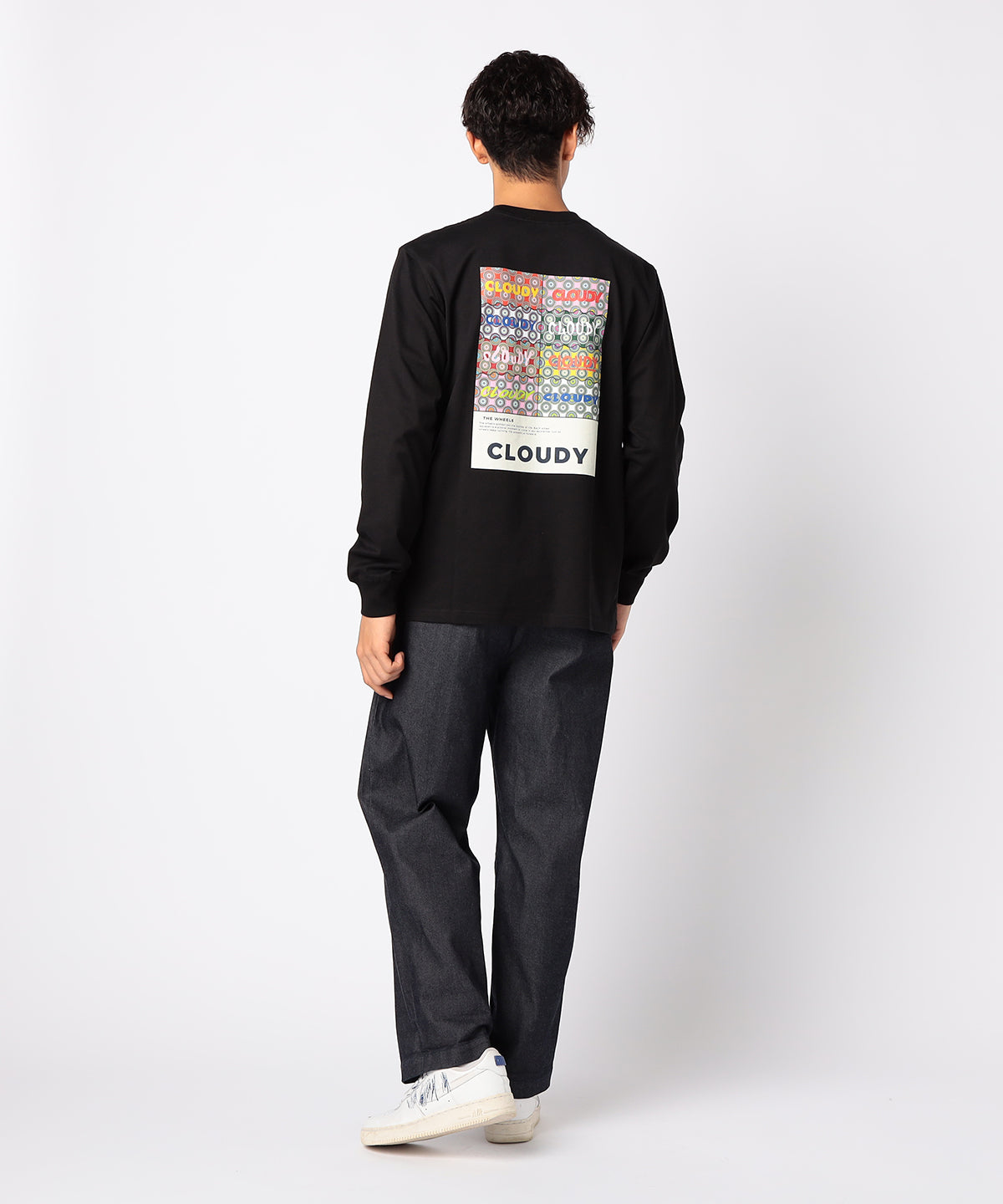 Long Sleeve T-Shirts THE WHEELS BLACK