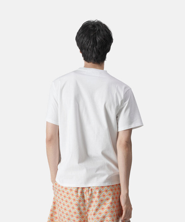 Pocket T-SHIRTS Uneck 354 WHITE