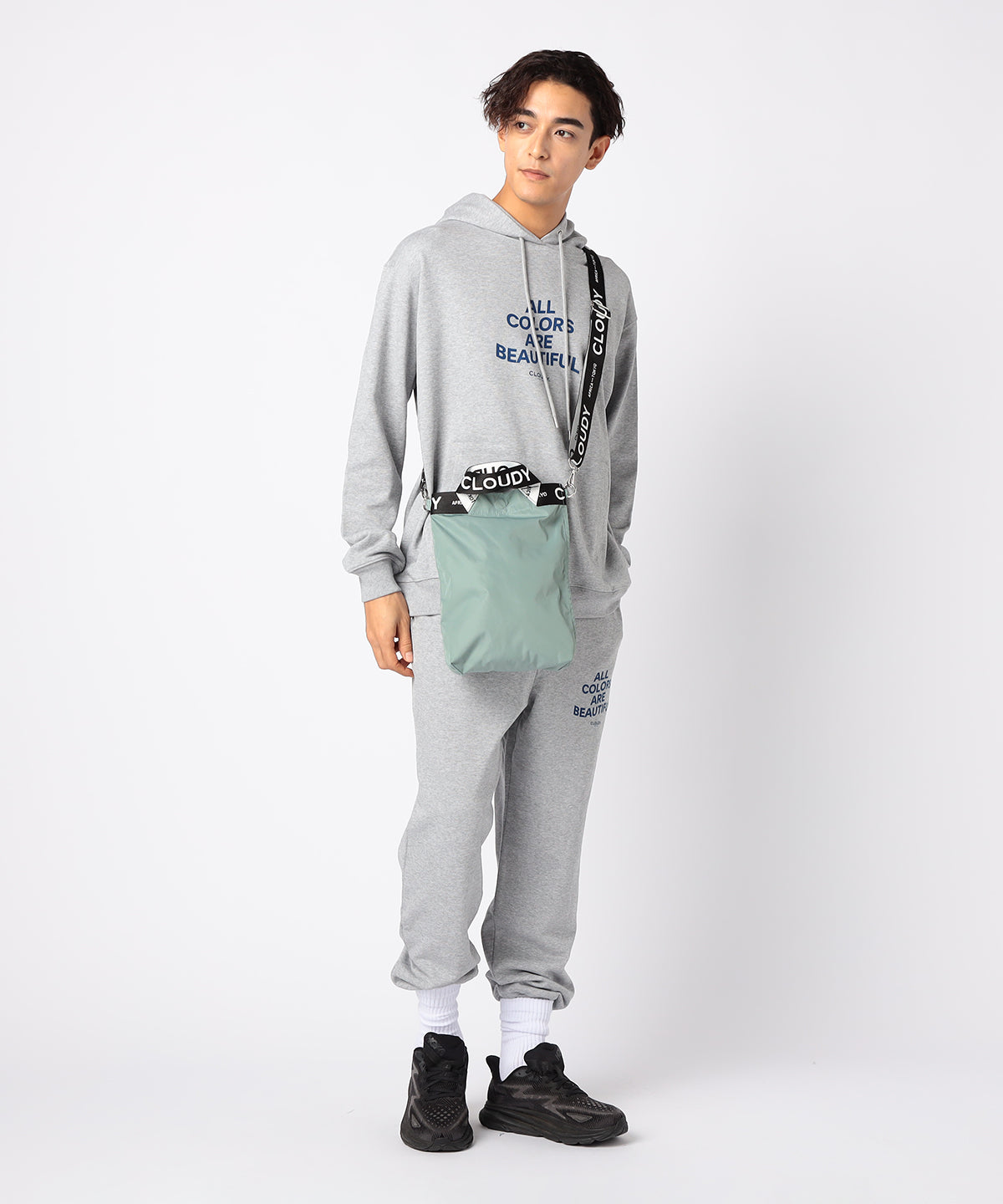 Reversible Shoulder Bag (Small) KHAKI