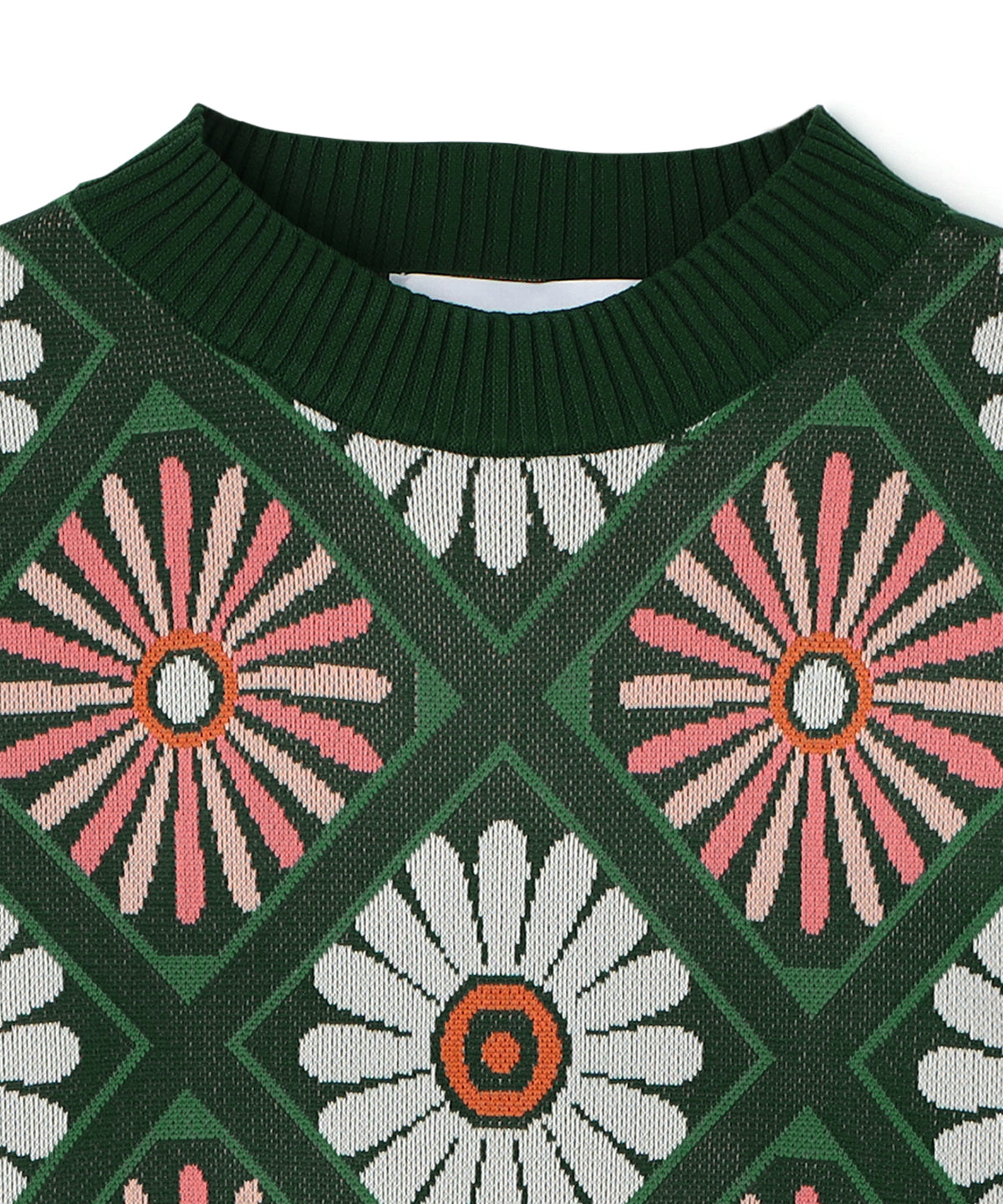Dolman Sleeve Knit Sweater GREEN