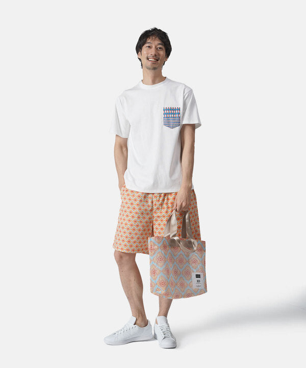 Pocket T-SHIRTS Uneck 354 WHITE