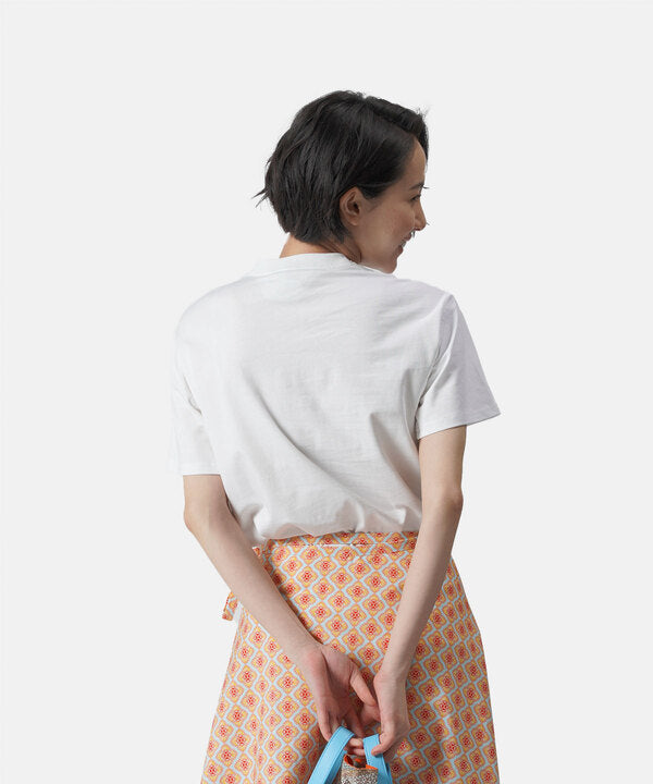 Pocket T-SHIRTS Uneck 354 WHITE