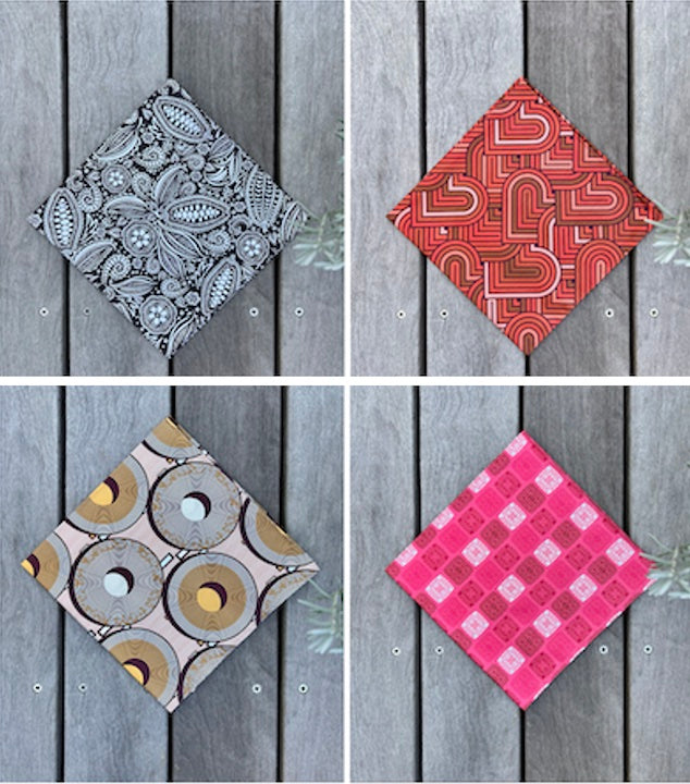 Printed Handkerchief 01 Baumkuchen