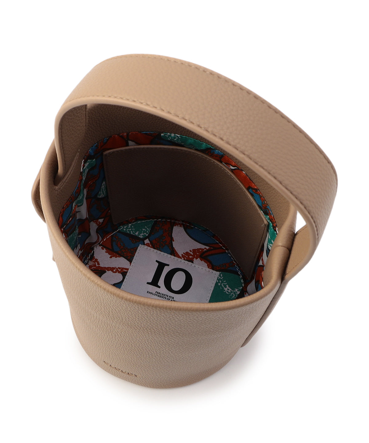 Coverd Buckle Tube Bag BEIGE