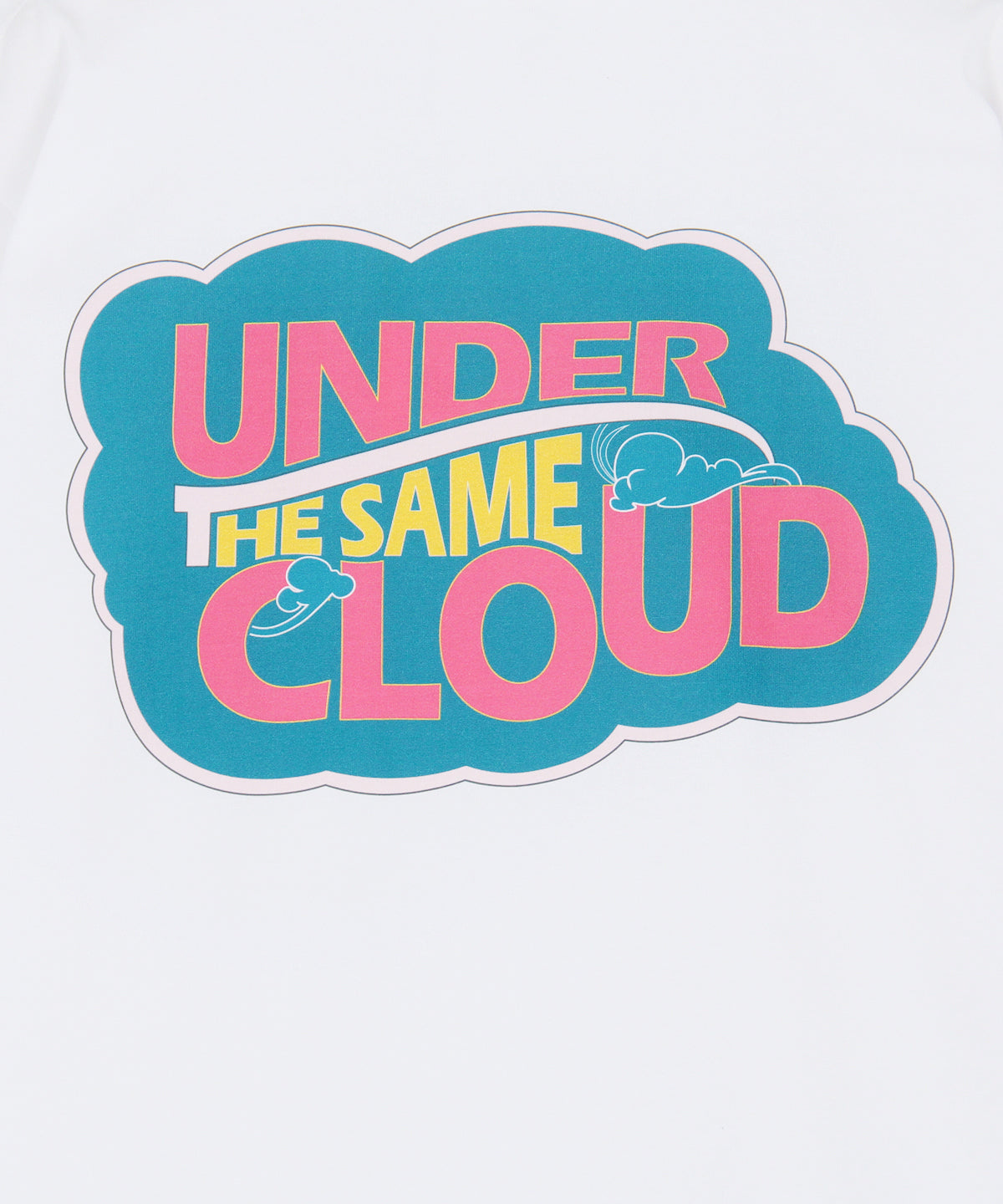 Lunch T-shirt UNDER THE SAME CLOUD WHITE