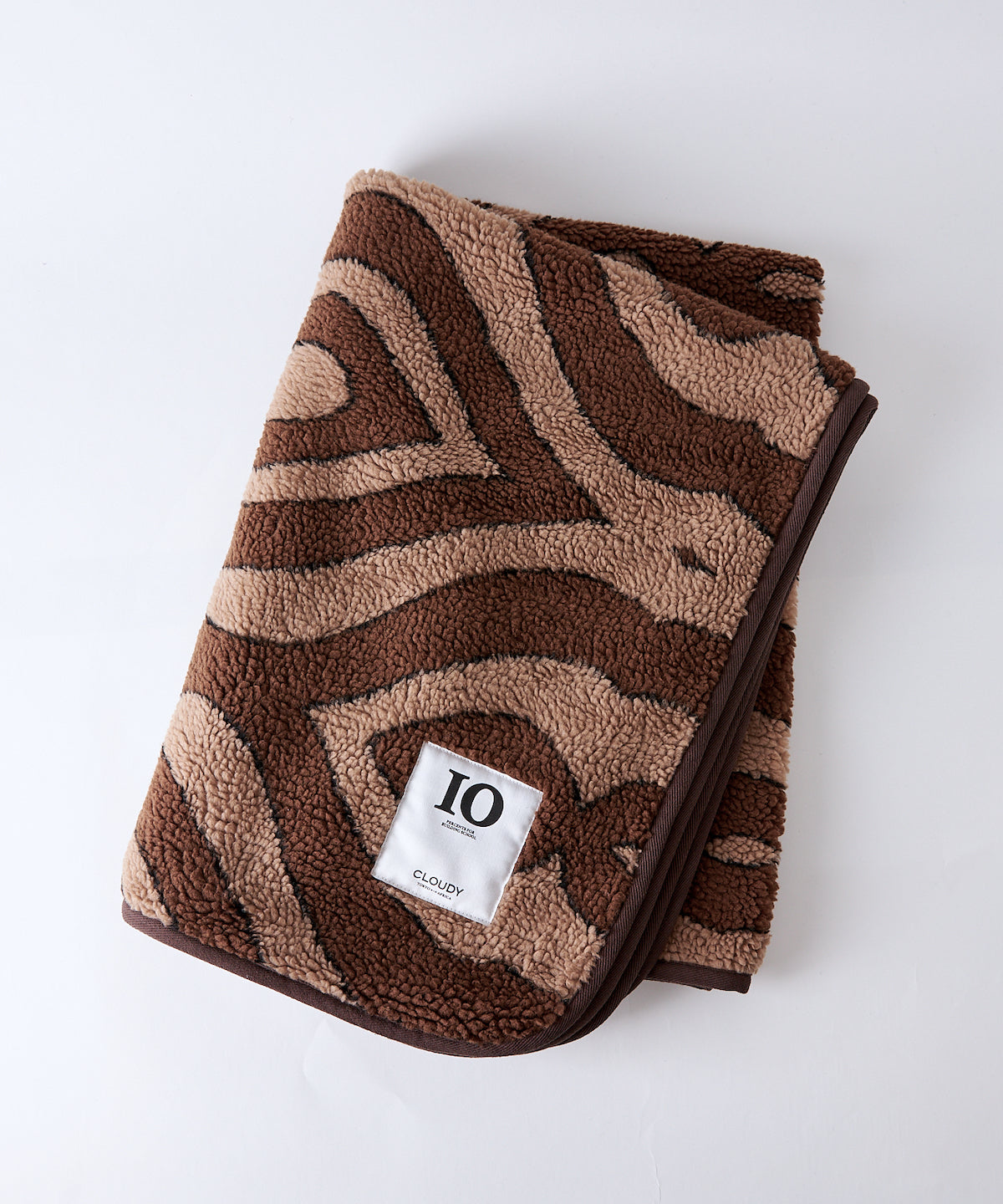 ボアブランケット ブラウン