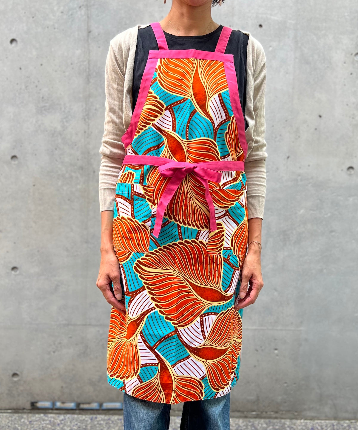 Kitenge apron 025
