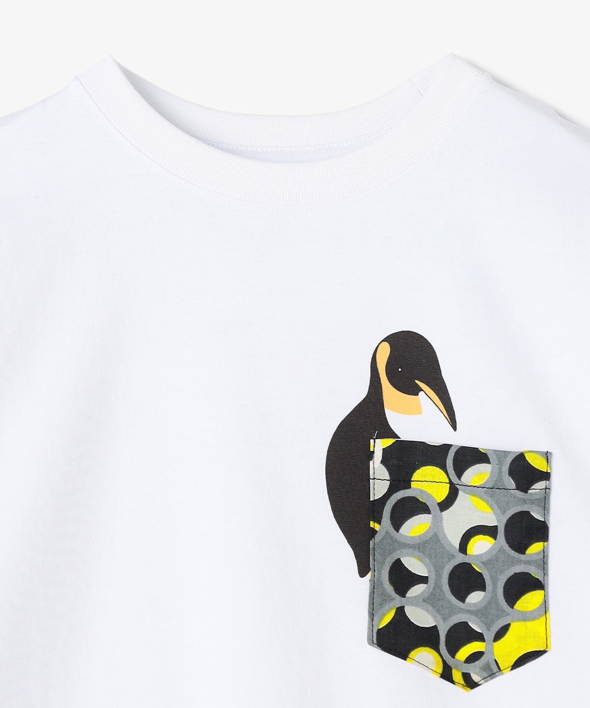 ポケットTシャツ Penguin WHITE