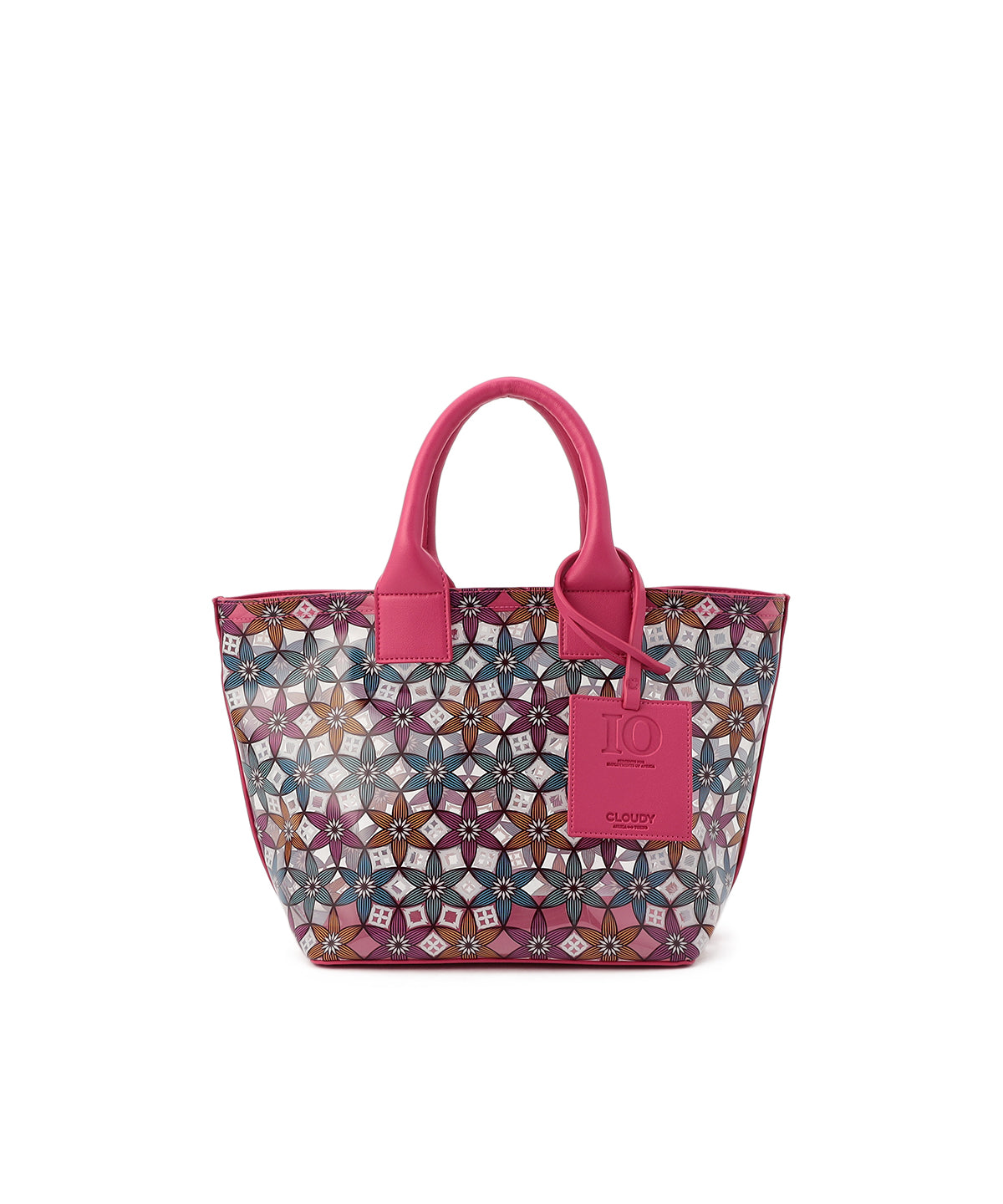 EVA×Fake Leather handle Bag(Medium) PINK
