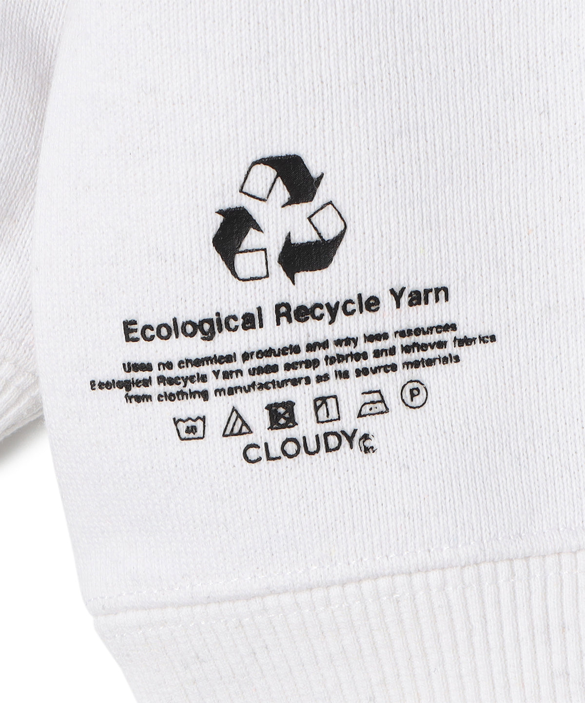 Kids Recycle Sweat Shirts UTSC WHITE