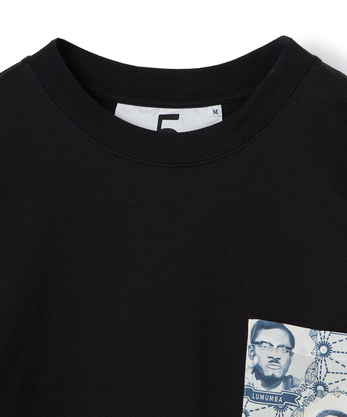 ポケットTシャツ 001 BLACK