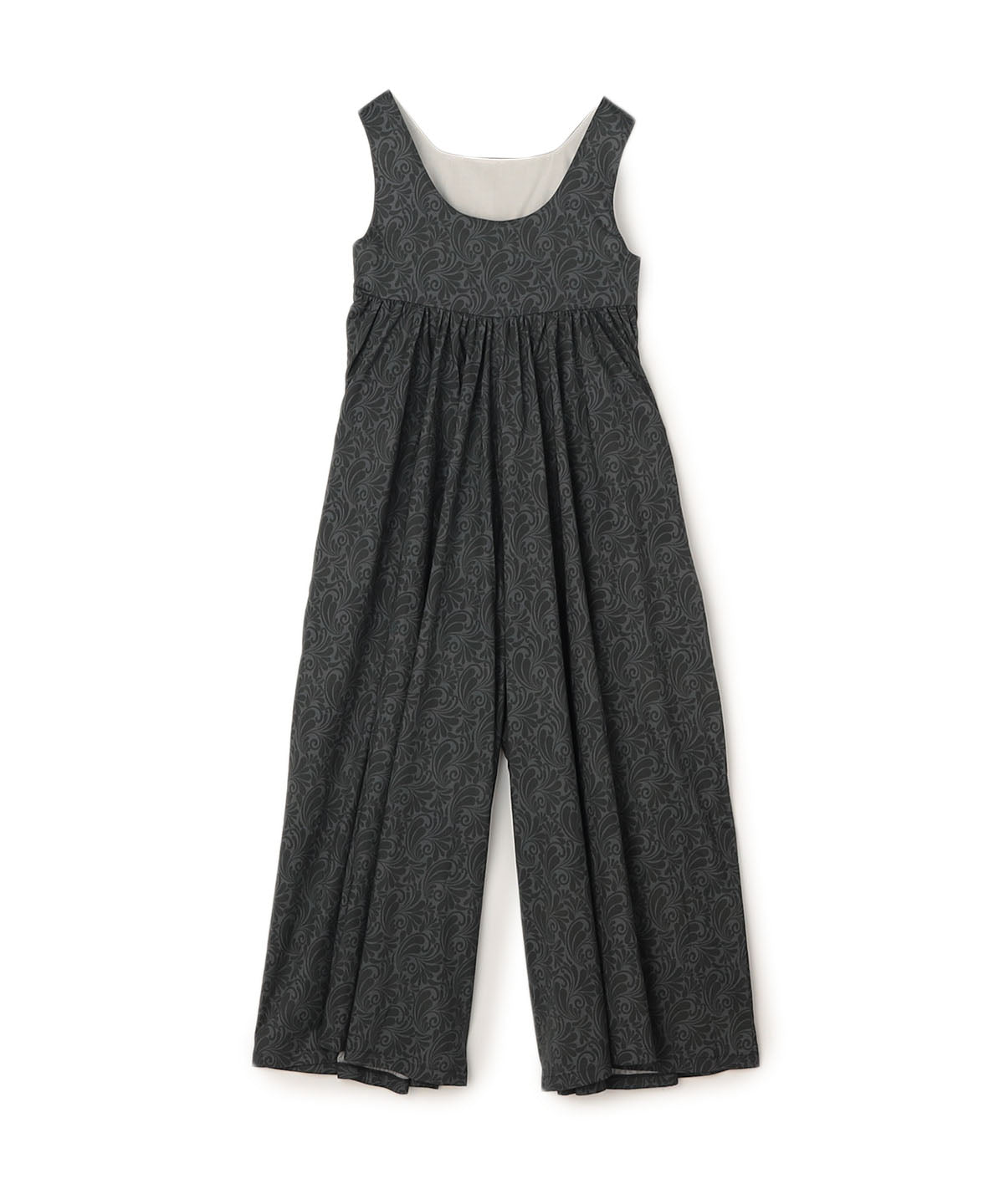African Textile All In One Charcoal