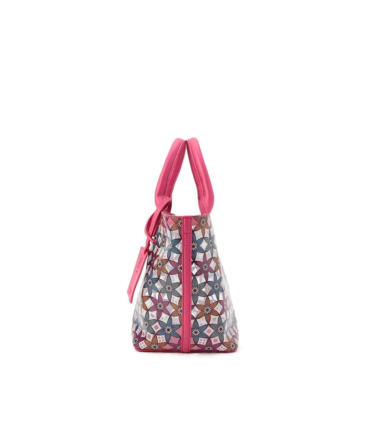 EVA×Fake Leather handle Bag(Medium) PINK