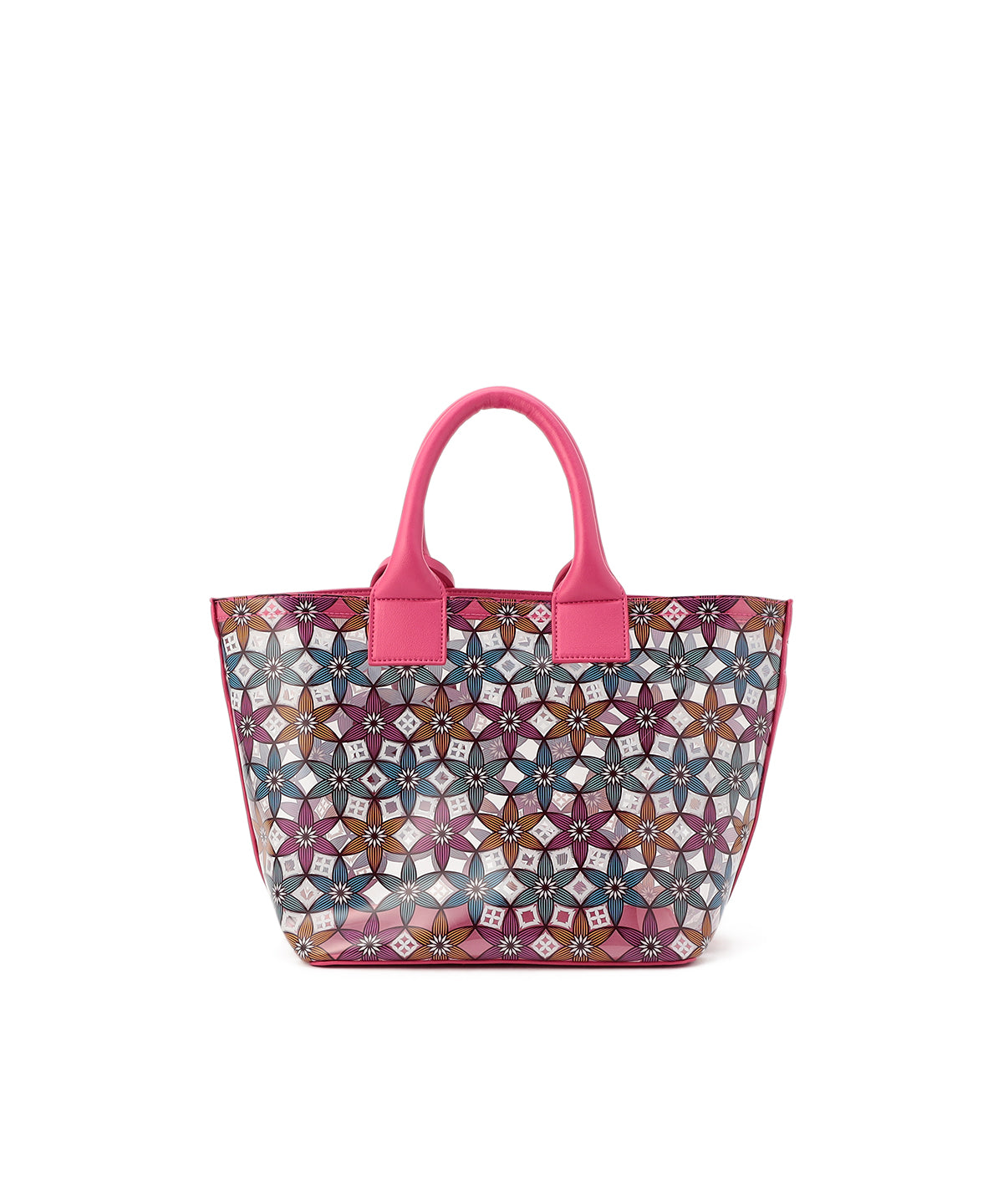 EVA×Fake Leather handle Bag(Medium) PINK