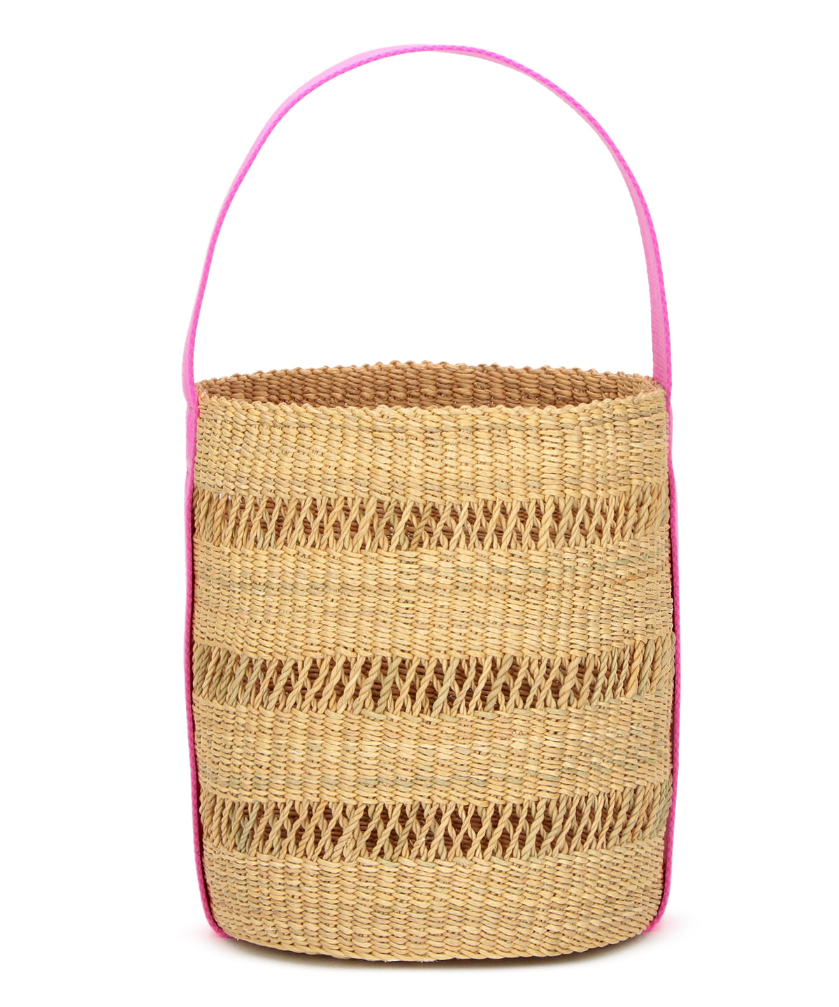 Mesh Tube Basket PINK