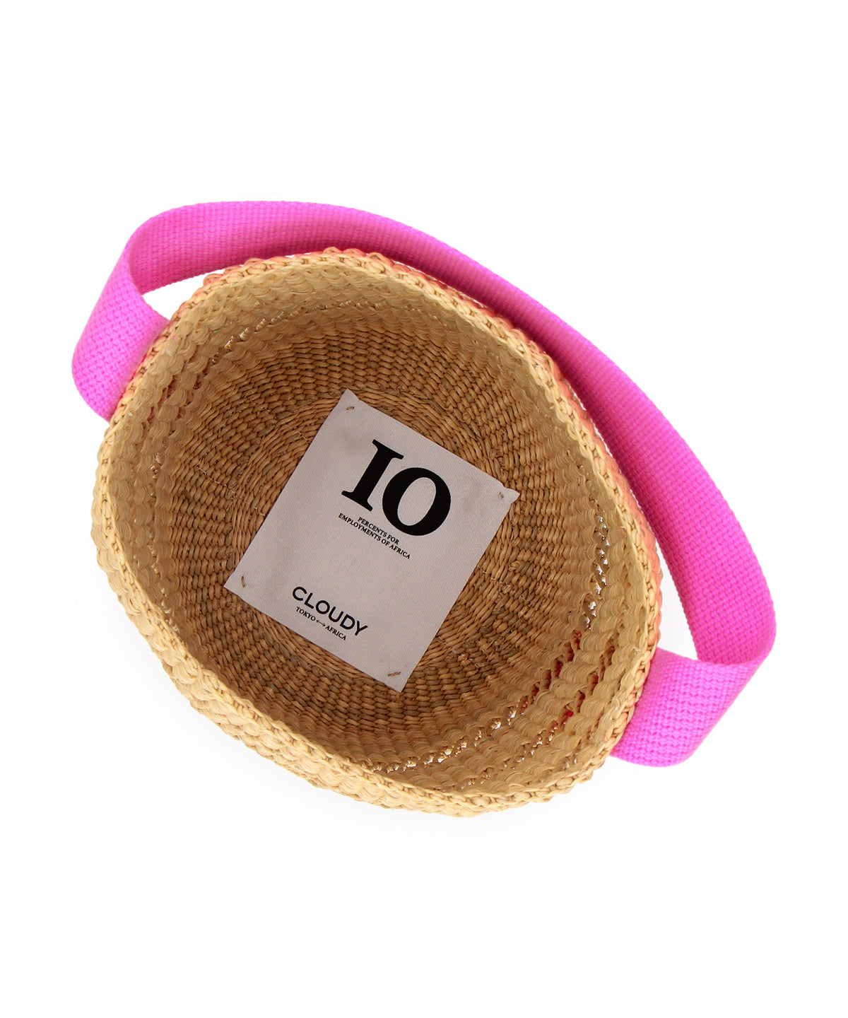 Mesh Tube Basket PINK