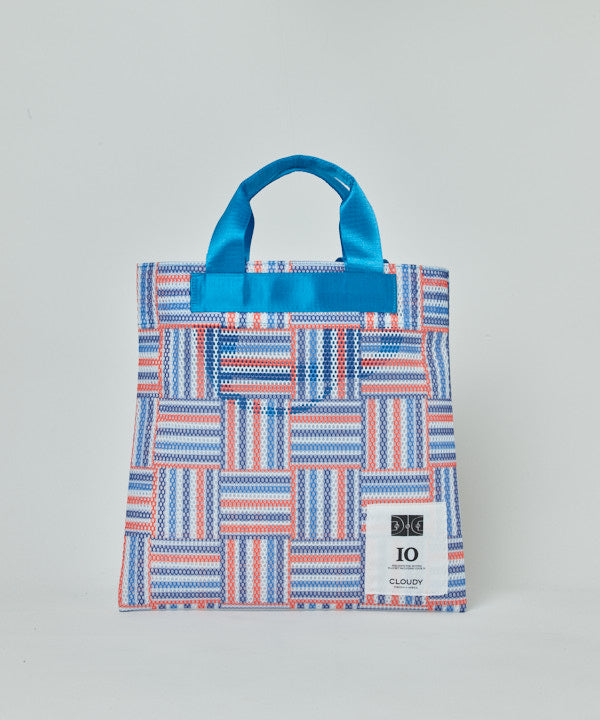 African Textile Mesh Tote Bag (Small) BLUE| バッグ | CLOUDY公式