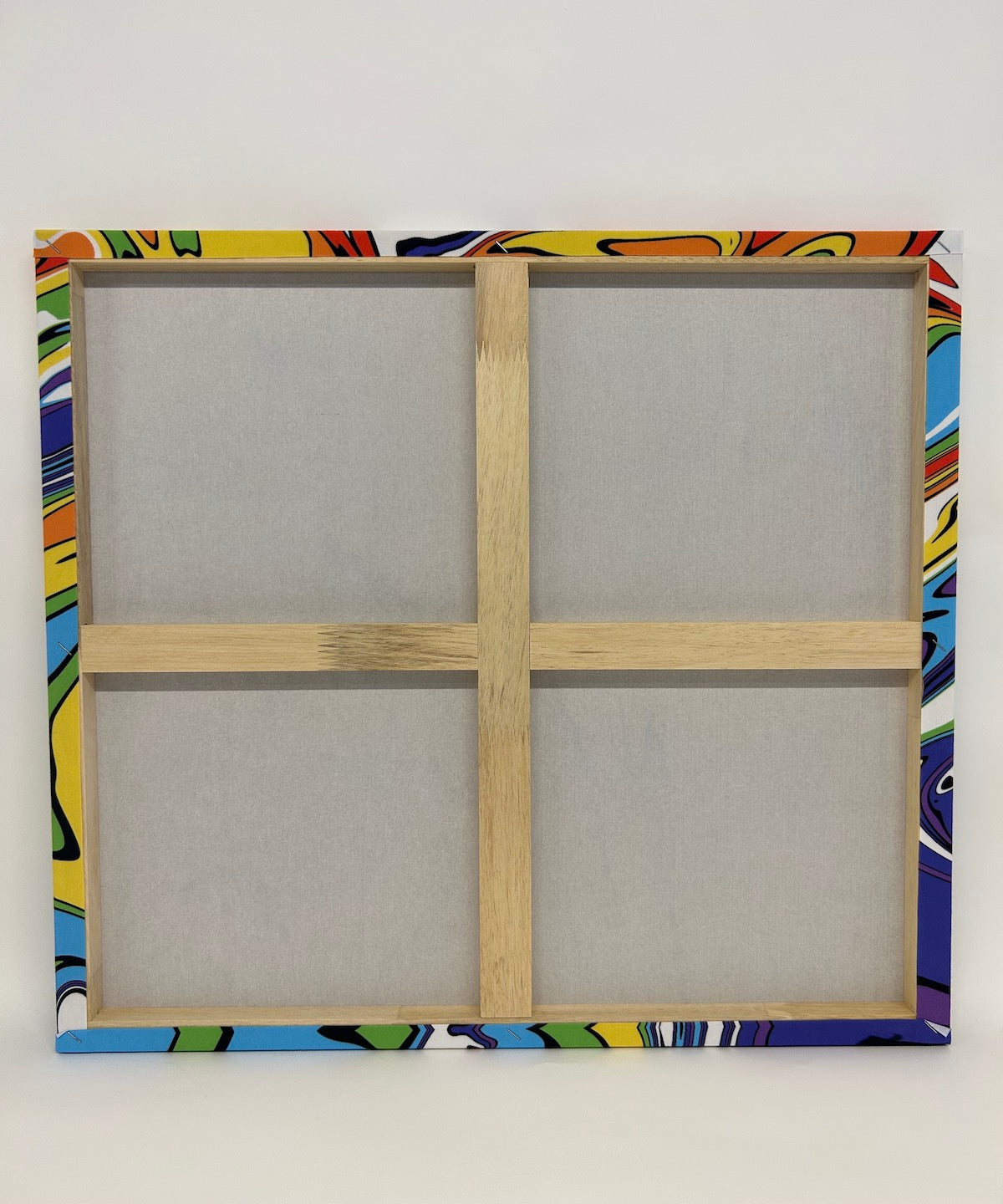 Textile panel (Square 53cm) RAINBOW