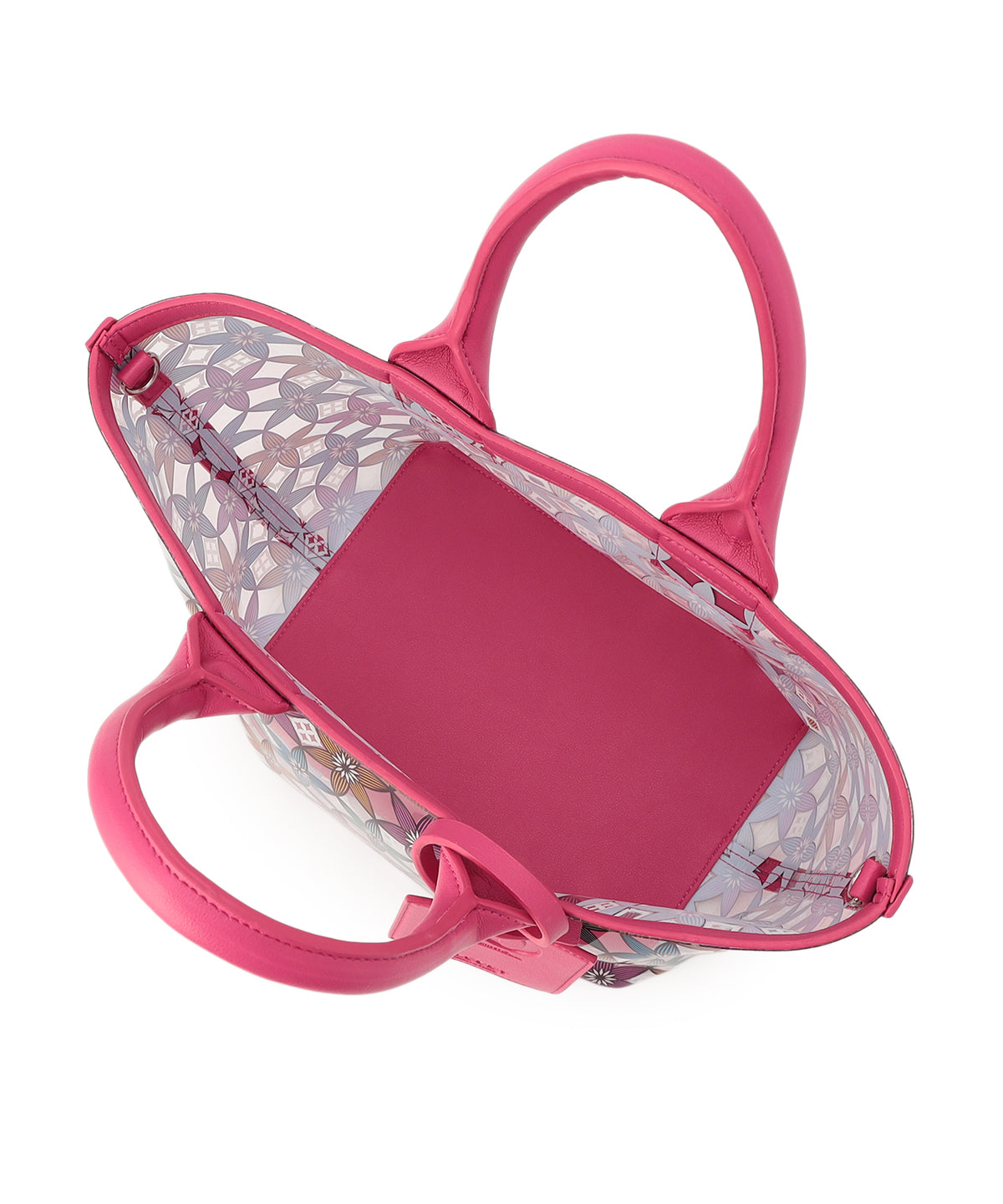EVA×Fake Leather handle Bag(Medium) PINK