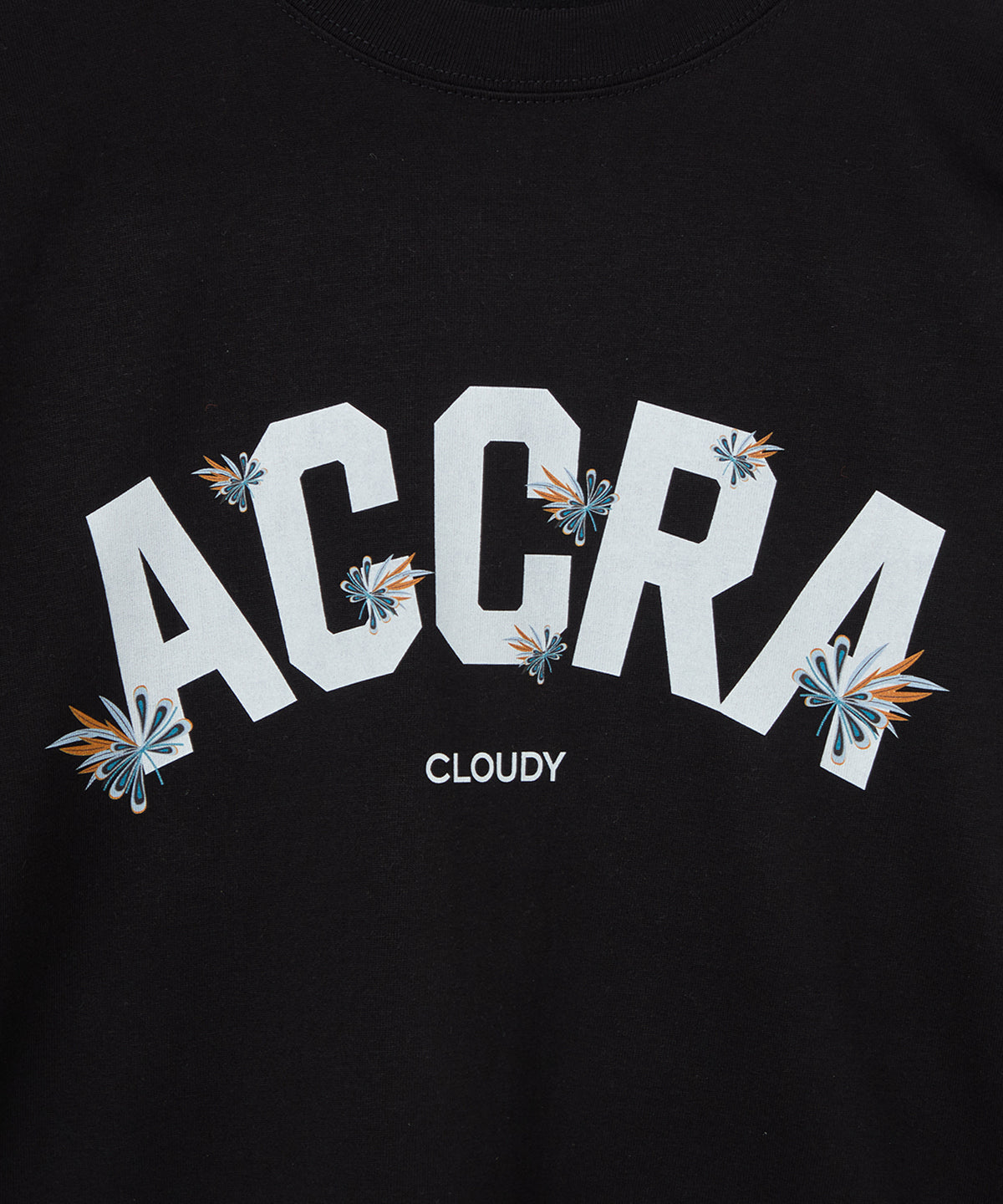 【予約:6月上旬発送予定】Lunch T-shirt ACCRA BLACK
