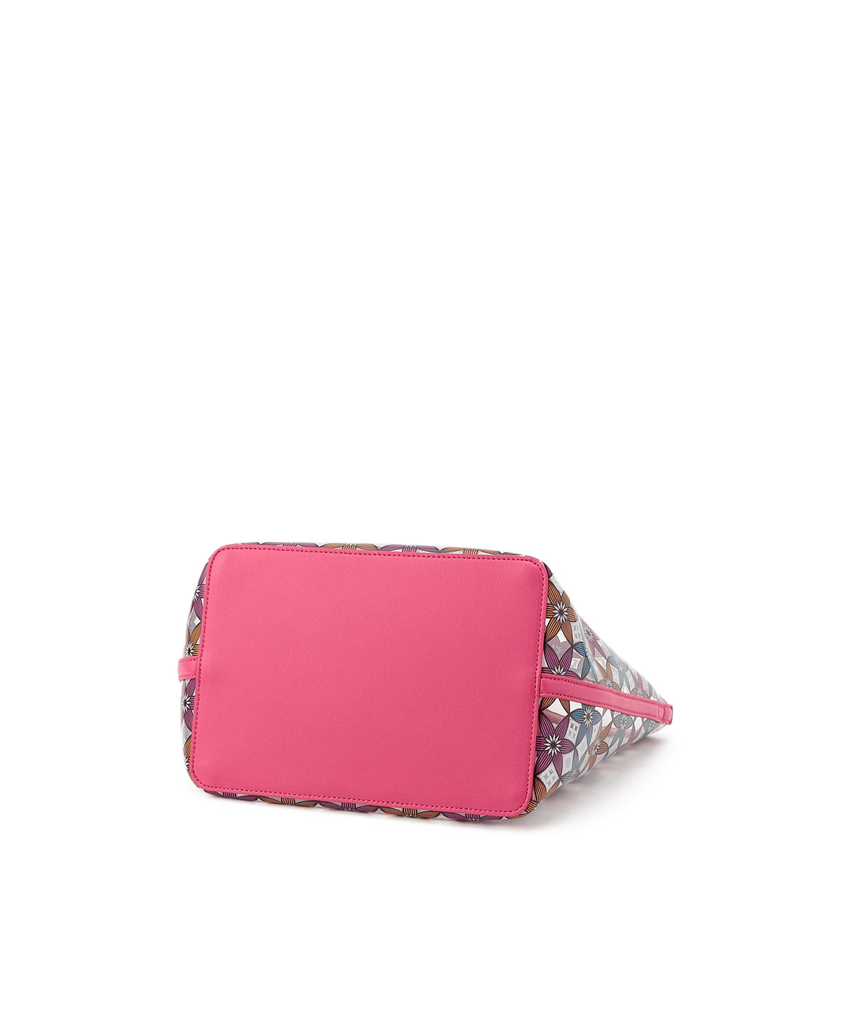 EVA×Fake Leather handle Bag(Medium) PINK