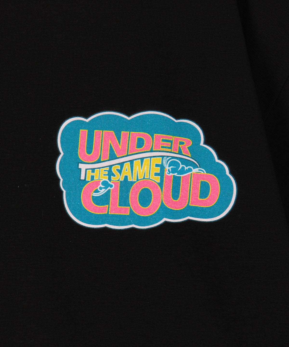 Lunch T-shirt UNDER THE SAME CLOUD BLACK