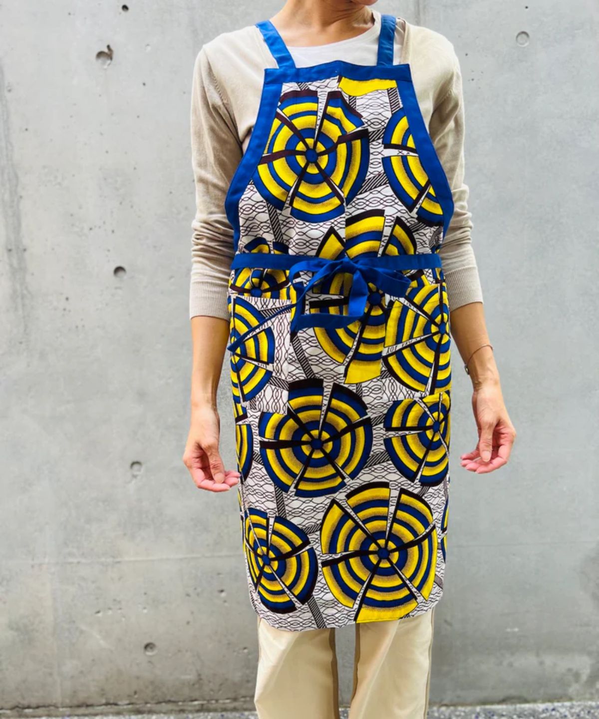 Kitenge エプロン 027