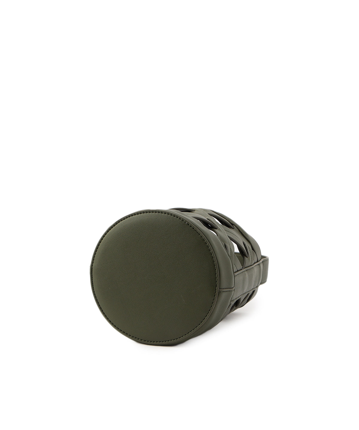 Cross Mesh Tube Bag KHAKI