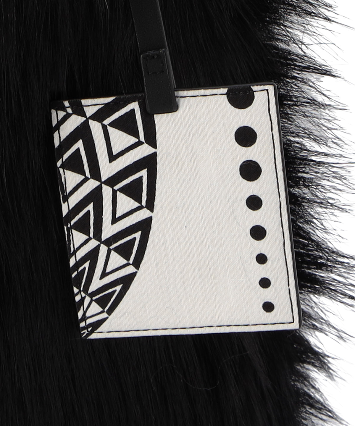 エコファーロゴハンドルトートバッグ (Sサイズ) ブラック