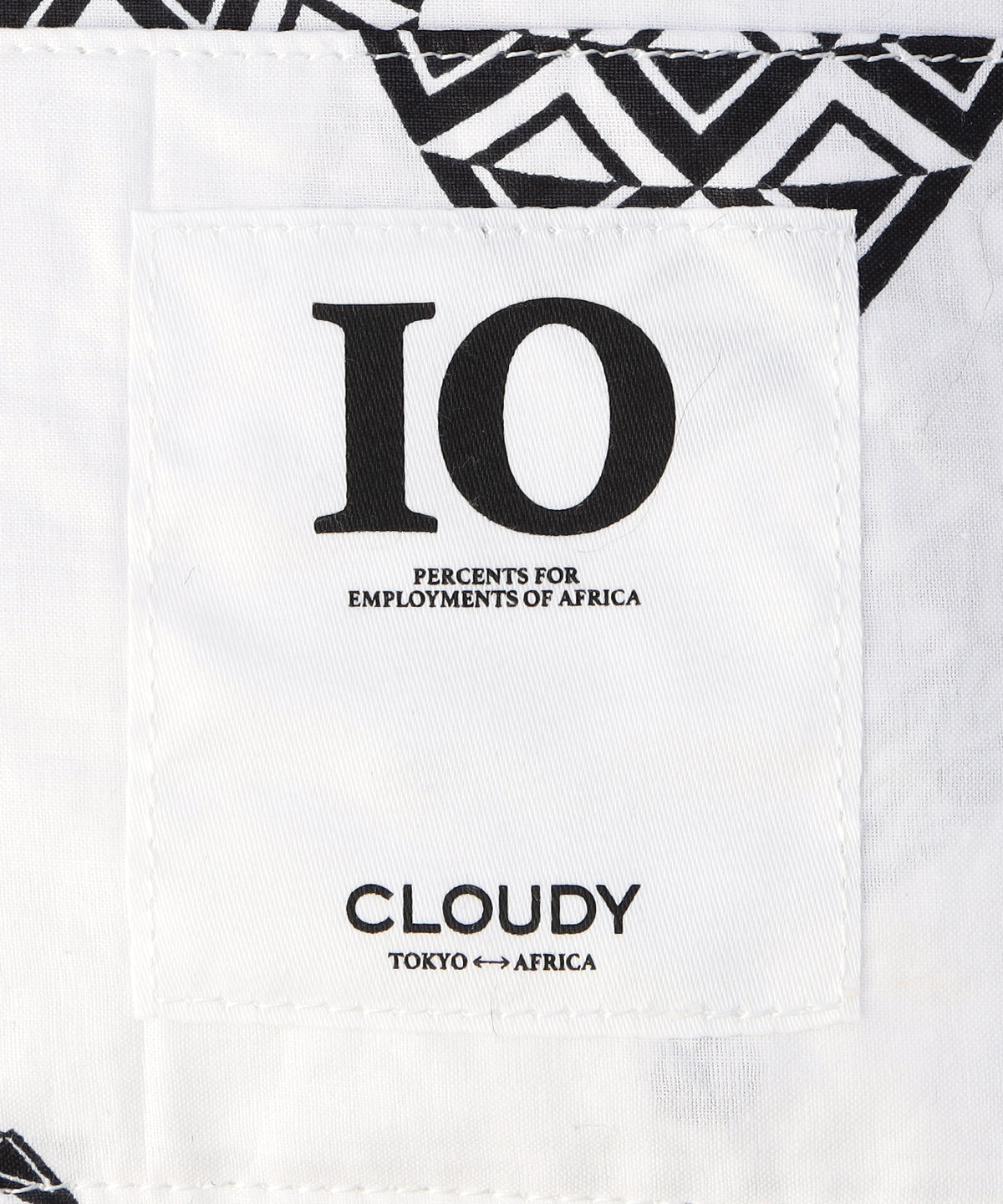 エコファーロゴハンドルトートバッグ (Sサイズ) ブラック